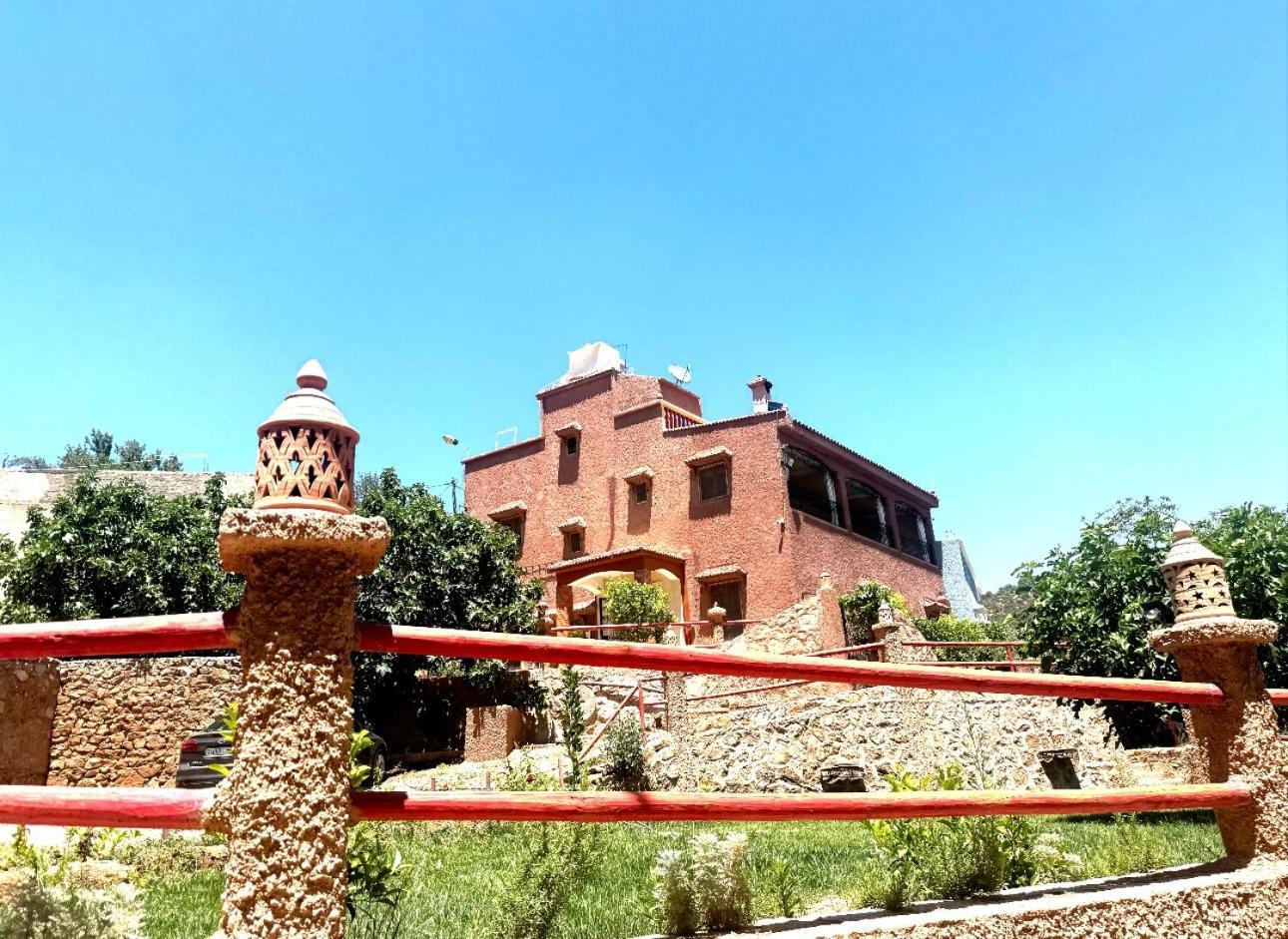 Gite Marbie Maison Rurale, Une Experience Naturelle Unique, Au Coeur Du Moyen Atlas, Maroc Kasba Tibouda Экстерьер фото