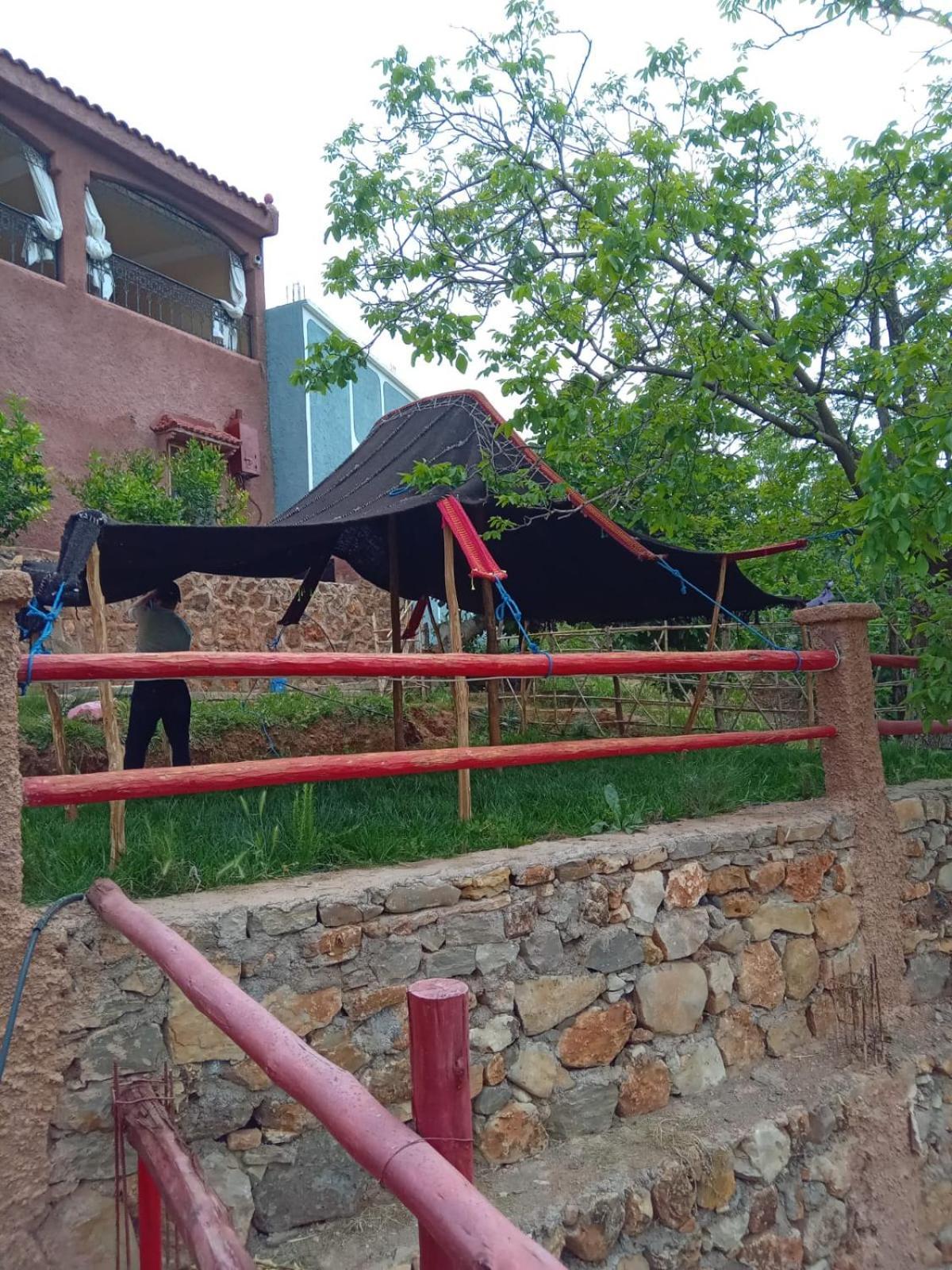 Gite Marbie Maison Rurale, Une Experience Naturelle Unique, Au Coeur Du Moyen Atlas, Maroc Kasba Tibouda Экстерьер фото